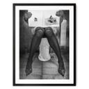 Póster Mujer erótica en el baño - Toniolo