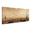 Lienzo Horizonte de París - Panorama