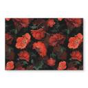 Crédence UN Designs - Fleurs rouges