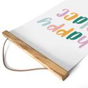 Póster de tela que dice - Happy place