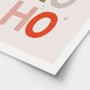 Póster Navidad Ho Ho Ho - Lisboa