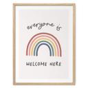 Póster Todos son bienvenidos - KsanaKalpa