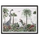 Póster Kikki Belle - La aventura de los dinosaurios