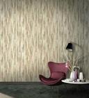 Non-woven tapet i trælook med korn beige trælook