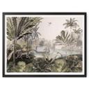 Póster Sir Edward - Paisaje con leopardos