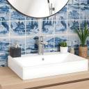 Azulejos Adhesivos paisajes en azul - lote de 12
