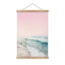 Póster de tela Cielo rosa sobre el mar - Sisi & Seb