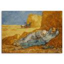 Canvasbillede, Siesta - Vincent van Gogh