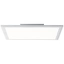 Deckenleuchte Gloria, silber, 39,5 x 39,5 cm, LED Panel, dimmbar