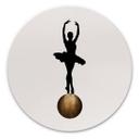 Wandcirkel Kubistika - Prima Ballerina