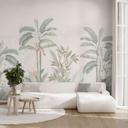 Jungle fototapet tropisk skov med kakaduer - Bloomery Decor