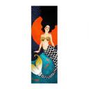 Póster de tela Sirena a la luz de la luna roja - Hülya - Panorama