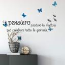 Muursticker Un pensiero positivo…