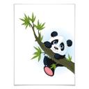 Plakat - Klatrende Panda