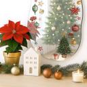 Wallsticker Klistermærker til juledekoration