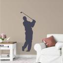 Golfspiller 1 wallsticker