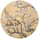 Fototapet - Rundt van Gogh - Creme med mandelblomst - vliesetapet/selvklæbende non-woven tapet