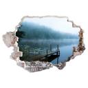 3D Wallsticker Lindsten - Stemningsfuld morgen