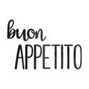 Decoración acrílica eslogan de cocina Buon Appetito