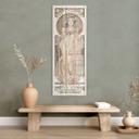 Acrylglasbild Mucha - Moët and Chandon: Dry Imperial - Panorama