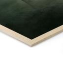 Houten Wanddecoratie bos magie in de ochtendmist groen - Ms Tiff