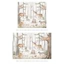 Fotomural para habitación infantil - Aventura con animales del bosque - Kvilis
