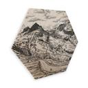 Hexagone - Placage bois de bouleau Sparshott - Col du Glandon 