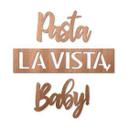 Decoración en madera caoba - Pasta La Vista Baby