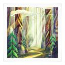 Póster Bosque encantado a la luz - DigitalArtsi