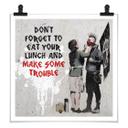 Plakat Banksy - Make Some Trouble