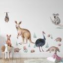 Sticker mural Kvilis - Animaux d'Australie (19 pièces)