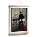 Plakat Like a Boss - Inspireret af Caillebotte - Ung mand ved vinduet