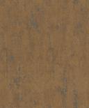 Non-woven tapet med en skinnende, grov struktur i brunt betonlook