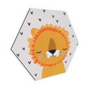 Hexagon Dibond Treechild - Little Lion