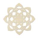 Decoración en madera de álamo - Mandala Lotus