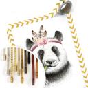 Póster Kvilis - Girlie Panda