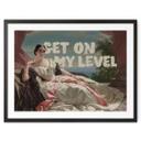 Plakat Get on my level - Inspireret af Winterhalter - Portræt af Leonilla