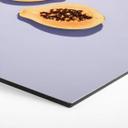 Hexagone - alu-Dibond 1X Studio - Papaye