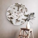 Tableau sur alu-Dibond Annie - Jasmin - Rond