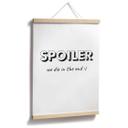 Plakat Spoiler - We die in the end