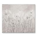 Fornuisafdekplaat wilde bloemenweide met vlinders in Scandinavisch design - Ms Tiff