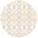 Muursticker Fredriksson Rond - Golden Geometry