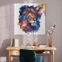 Lærredsprint - Heine - Strong Lion
