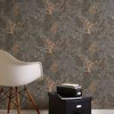 Architects Paper Floral Impression - Papier peint intissé fleuris, gris