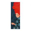 Póster de tela Mujer con vestido de flores y mariposa - Hülya - Panorama
