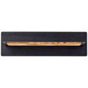 Wandleuchte Elea, braun, 35 x 15,1 cm, Holz Wandlampe