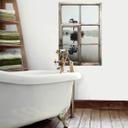 3D Wallsticker shabby window - Det ensomme træ 02