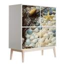 Vinilo adhesivo muebles, vinilo decorativo - lavable - Concha de mar marítima