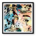 Póster Zamart - Homenaje a Miró - La Lágrima - Cuadrado