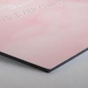 Hexagon alu-dibond - Love is Everything
